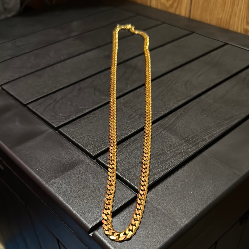 Monet Gold Chain Necklace 18” Long